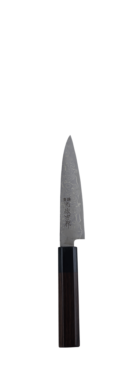 KYUSAKICHI ZDP189 Petit knife Damascus-Steel 150mm Rosewood Octagon Handle