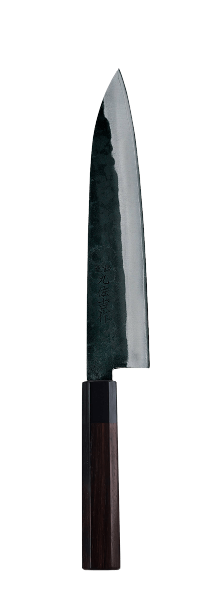 KYUSAKICHI ZDP189 Gyutou kitchen knife Black 210mm Rosewood Octagon Handle